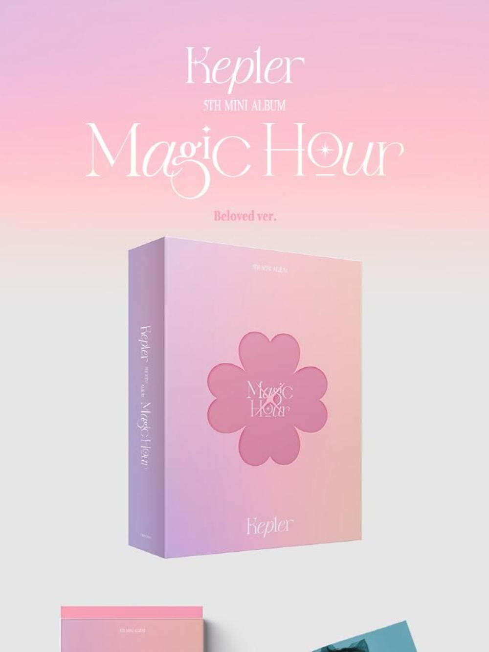 Альбом KEP1ER - MAGIC HOUR 5th Mini Album RANDOM Version