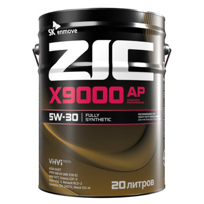 Масло ZIC X9000 AP 5W-30 20 л ZIC 192686