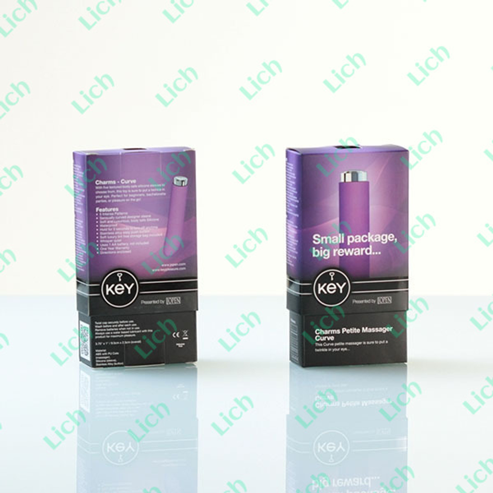 Сиреневый вибратор с изогнутой головкой Curve Lavender