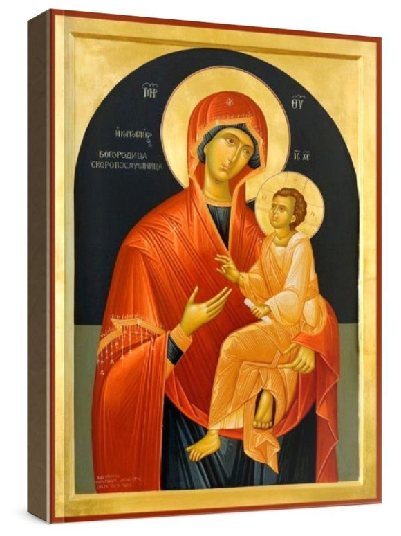 Скоропослушница (рукописная икона)