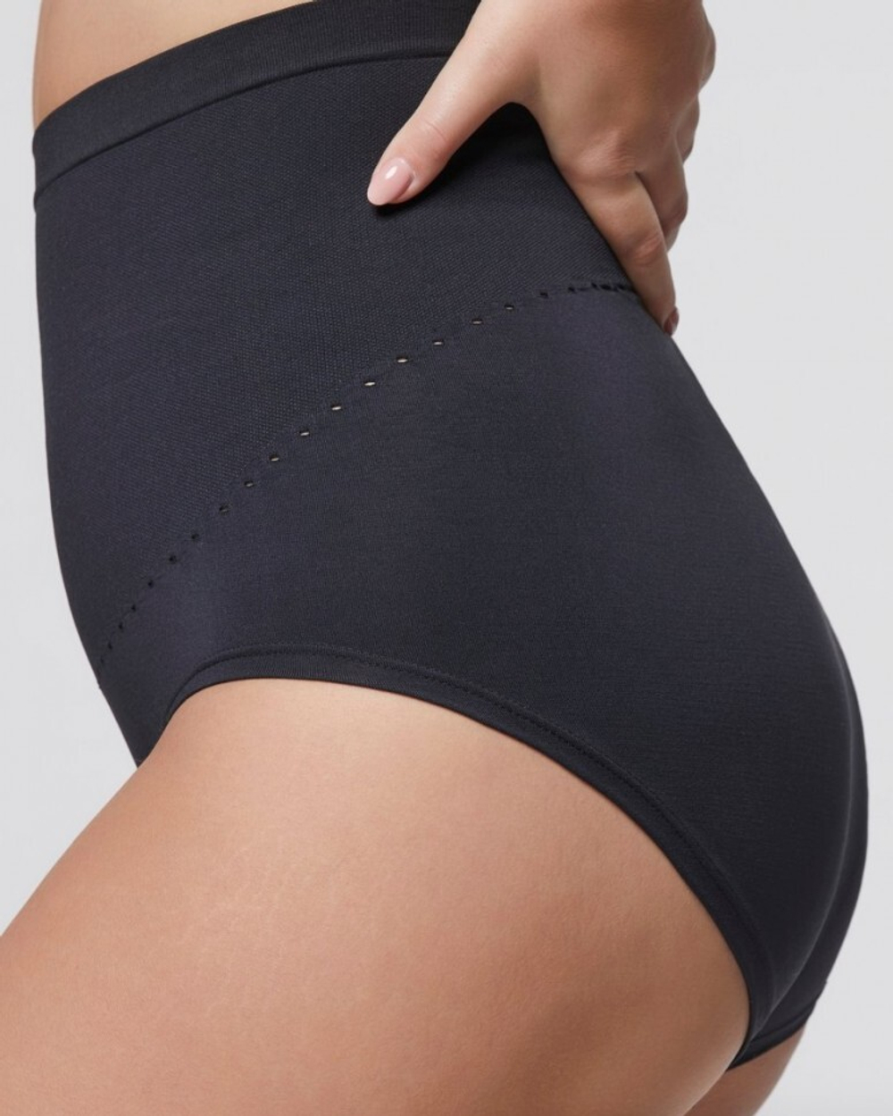 Трусики Slip Vita Alta Comfort Size Pompea (nero черный XXL)