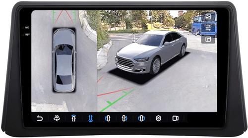 Магнитола для Opel Mokka 2012-2015 - FarCar BX235M-360 монитор 9.5" 2K QLED на Android 13, Быстрая, CarPlay, 4G SIM-слот, 4 камеры в комплекте