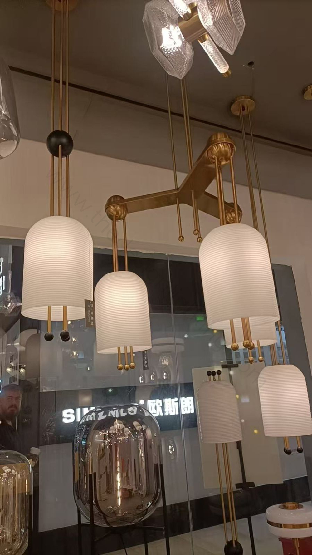 Ceiling design lamp Lantern by Apparatus (3 lampshade )