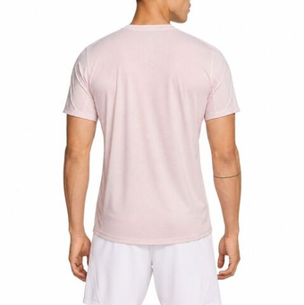 Мужская теннисная футболка Nike Court Paris Slam Advantage Dri-Fit Tennis - pearl pink/silt red/black
