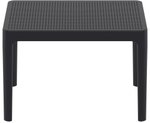 Столик пластиковый журнальный, Siesta Contract Sky Side Table, черный