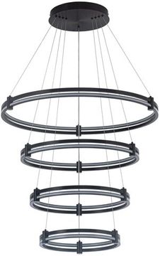 Люстра подвесная LED 120W 2800К-6500К 4006/02/04P чёрный Tooring Stilfort