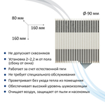 Стеновой приточный клапан Norvind pro