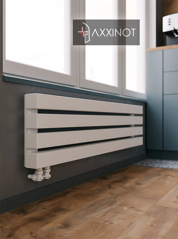 Axxinot Verde Z 1250 - горизонтальный трубчатый радиатор шириной 1250 мм