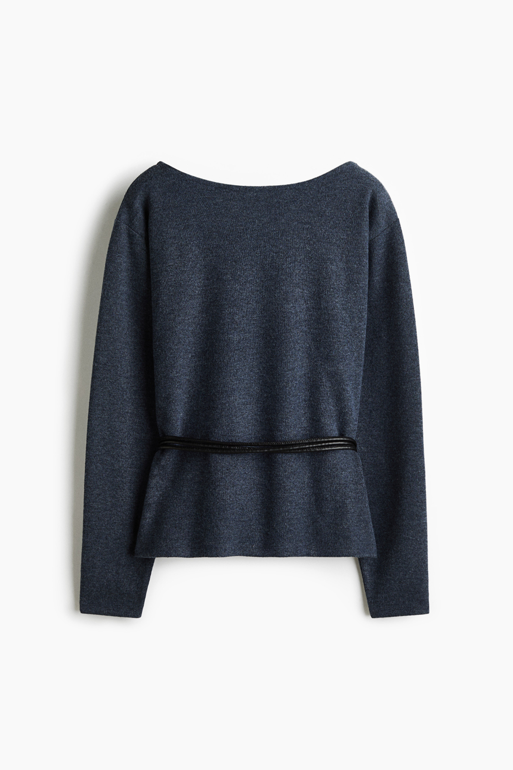 Джемпер с поясом эластичной вязки - H&M