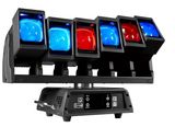 Moving LED Bar 6x60 - Поворотный световой эффект RGBW с Pan/Tilt и зумом 3°-45°