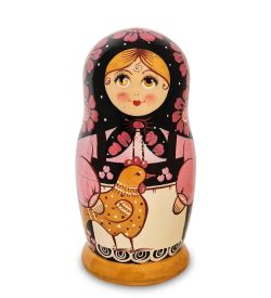 Народные промыслы МР-20/ 9 Матрешка 5м «Аннушка с курицей» СП