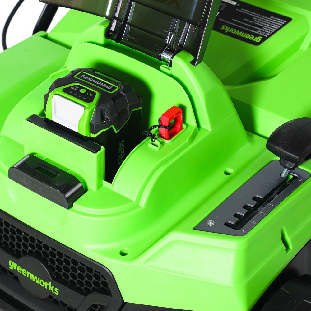 Аэратор-скарификатор аккумуляторный Greenworks GD40SC38IIK5 Арт. 2517607UG, 40V, 38 см,бесщеточный, c 1хАКБ 5Ач и ЗУ