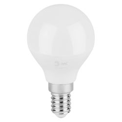 Лампа светодиодная ЭРА GREEN LINE LED P45-12W-840-E14 GL 12Вт шар яркий белый свет E14 | Лампы cветодиодные Шар (G/P)