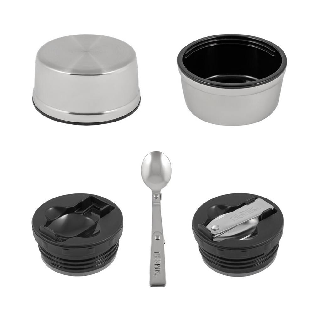Термос для еды Thermos с ложкой SK3000 MRR (0,47 литра), красный