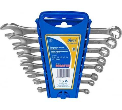 Ключи комбинированные 8шт Kraft (6-19мм)