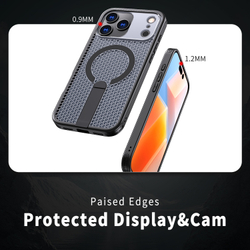 Прозрачный чехол Mesh Pro Magnetic Case для iPhone 17 Pro Max