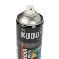 Эмаль универсальная акриловая KUDO RAL 6018 салатовая высокоглянцевая 520 мл