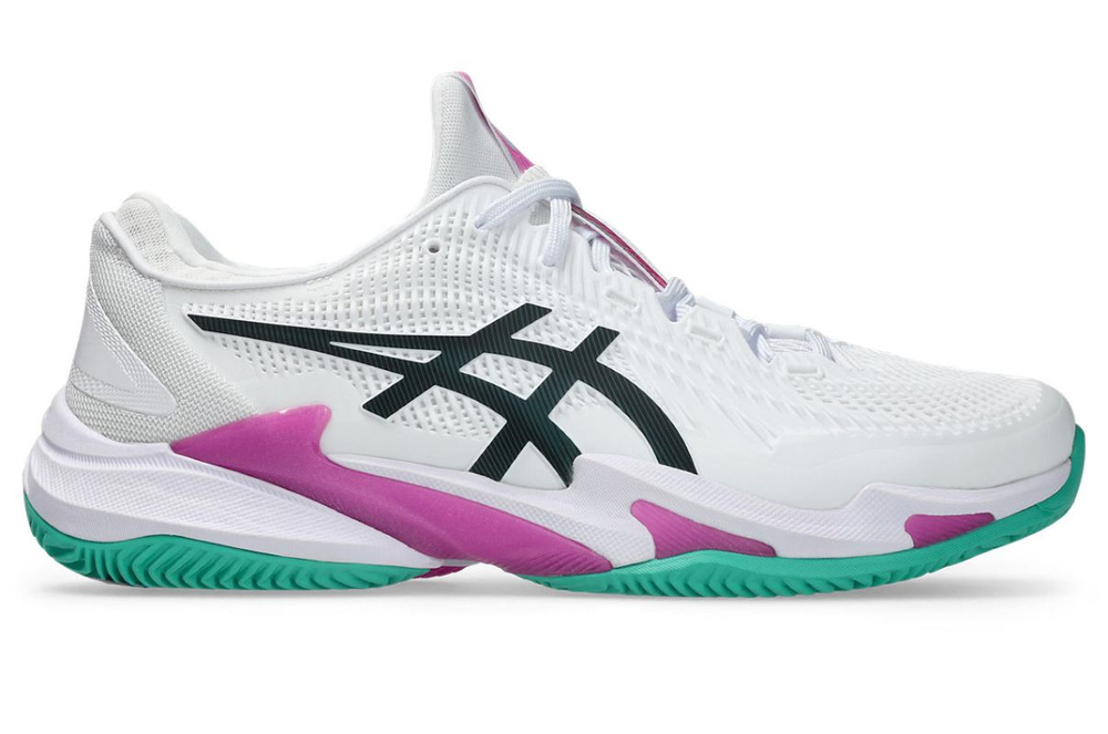 Теннисные кроссовки Asics Court FF 3 Clay - white/digital sakura