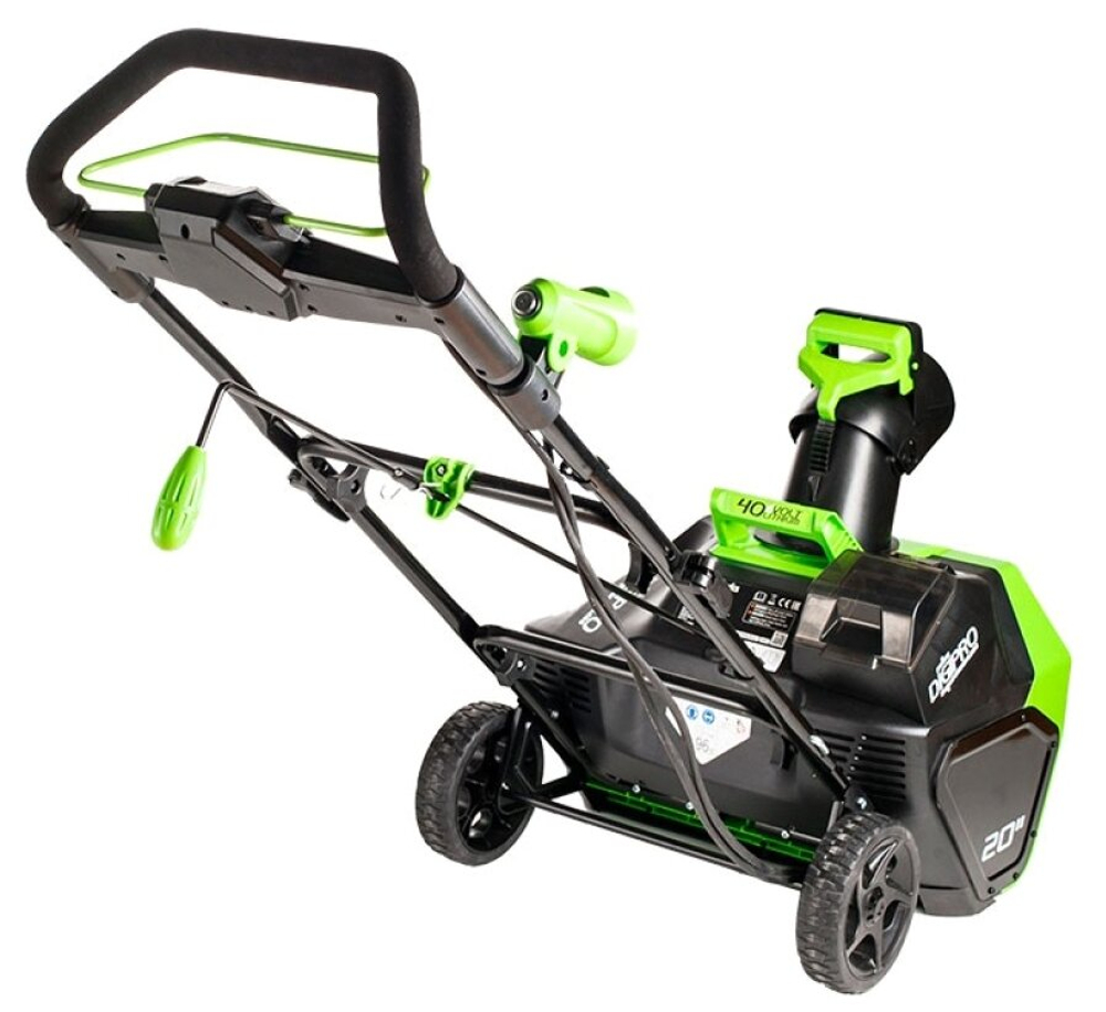Снегоуборщик GREENWORKS GD40SB 40В,51см,б/щ,1хАКБ 4Ач и ЗУ (2600607)