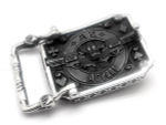 Пряжка к ремню из серебра Rock n Roll AZBK-014