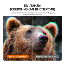 Бинокль Eyeskey Vigil - 12x50 - ED-линзы с хроматическими аберрациями