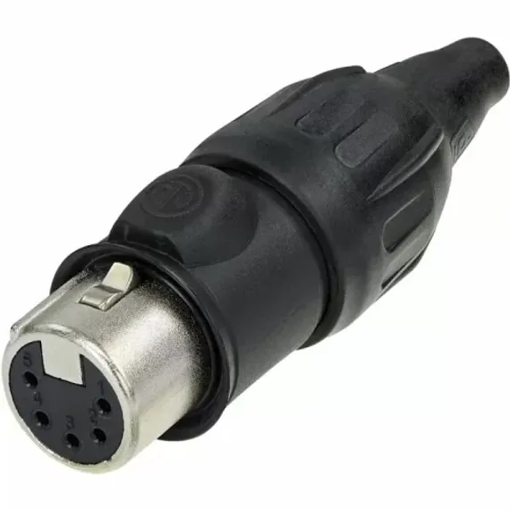 Neutrik NC5FX-TOP кабельный разъем XLR female, для наружного использования, золоченые контакты, IP65