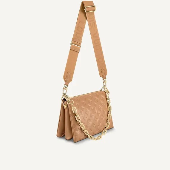 Сумка Louis Vuitton Coussin PM коричневый