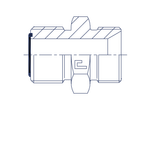 АДАПТЕР ORFS/BSI 10-1/4