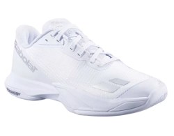 Женские теннисные кроссовки Babolat Jet Mach 4 All Court - white/silver