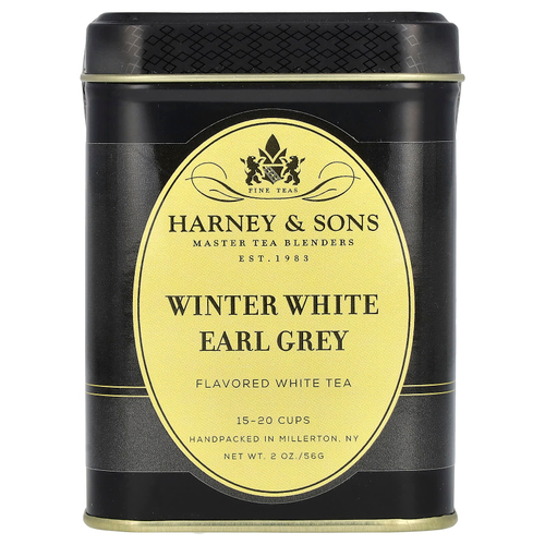 Harney & Sons, White Tea, White Winter Early Grey, 56 г (2 унции)