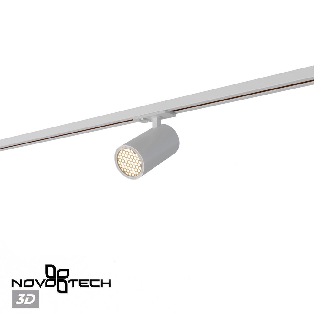 359916 PORT NT26 000 белый Светильник трековый однофазный двухжильный IP20 LED 20W 220-240V 3000К SELENE