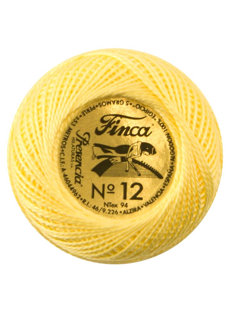 Мулине Finca №12 Perle (Жемчужное), цв. 1214 / 1 мот. х 53 метра Мулине Finca №12 Perle (Жемчужное), цв. 1214 / 1 мот. х 53 метра