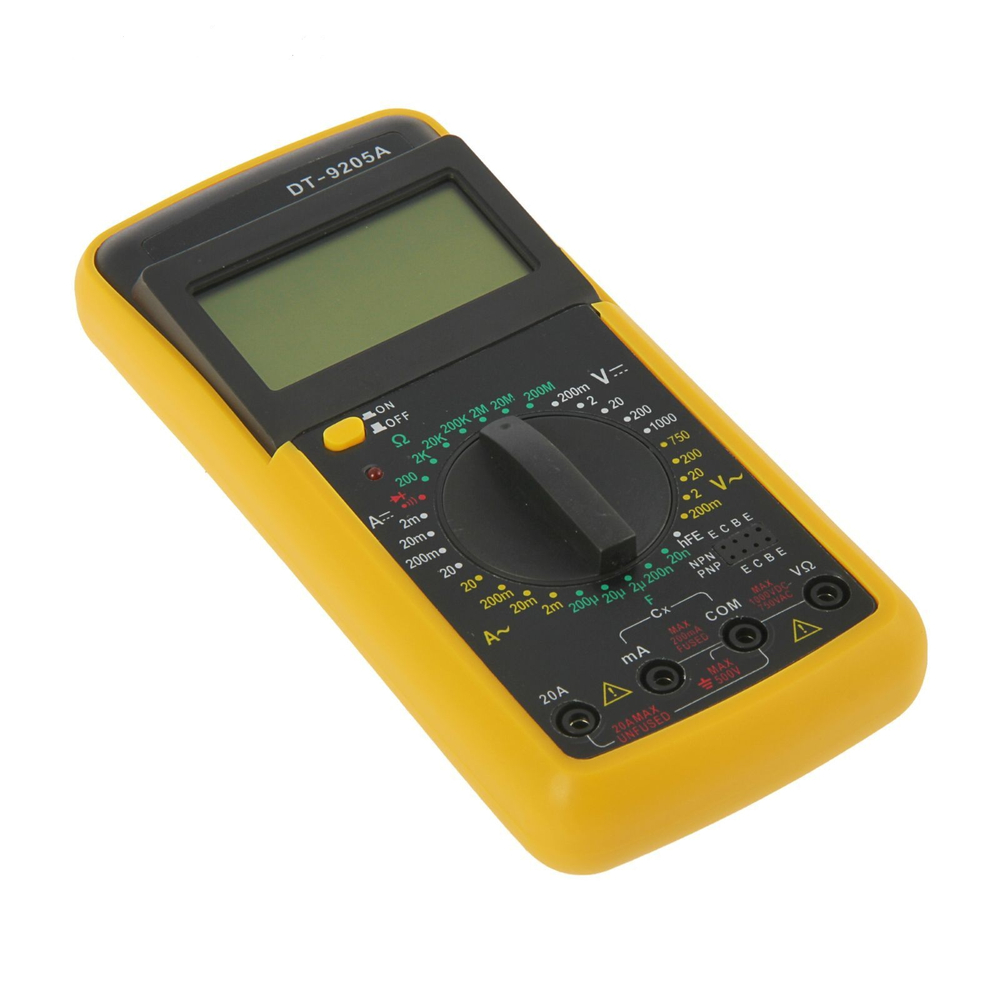 Мультиметр цифровой профессиональный DT9205A