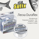 леска рыболовная монофильная Duraflex 100 м 0.25 мм 7 кг
