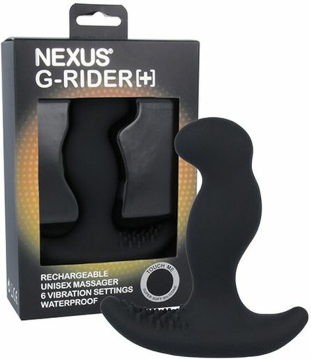 Вибростимулятор простаты и G-точки Nexus G-rider [+], черный (Цвет: черный)