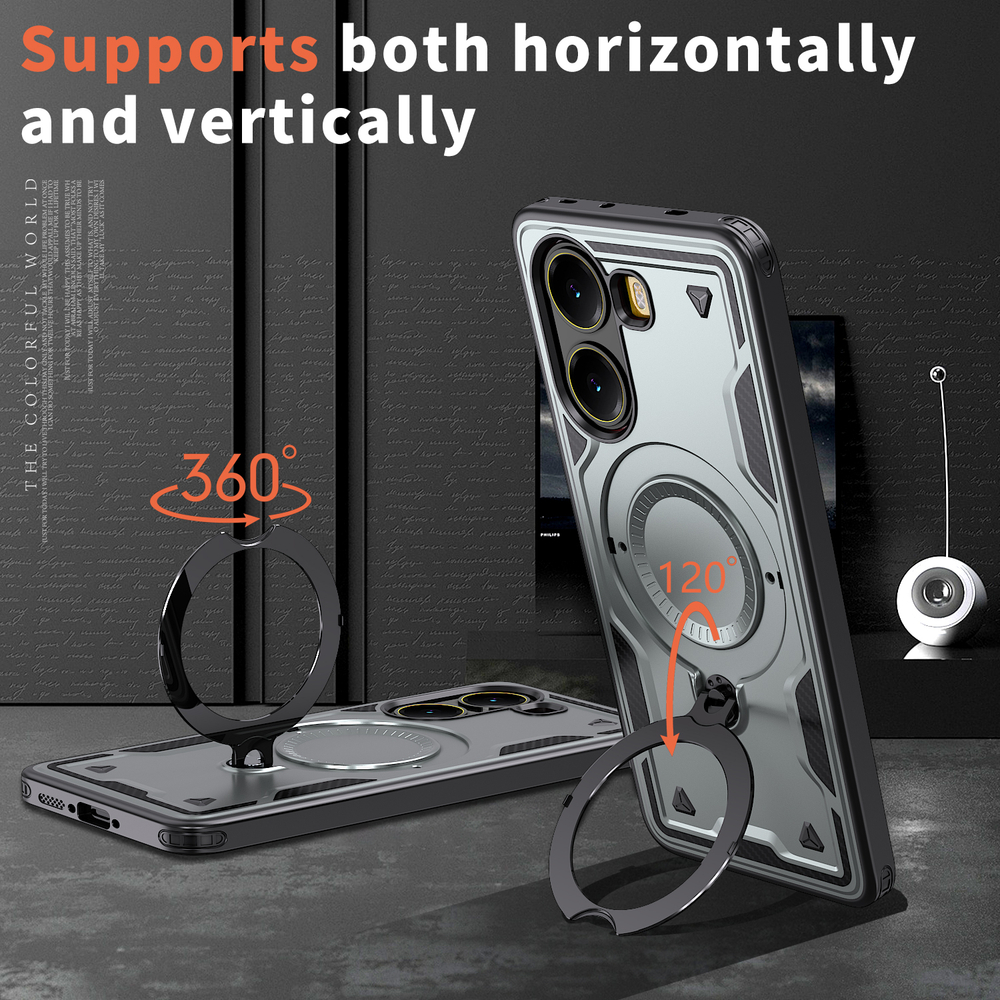 Чехол Magneto Case с кольцом для Poco X7 Pro 5G