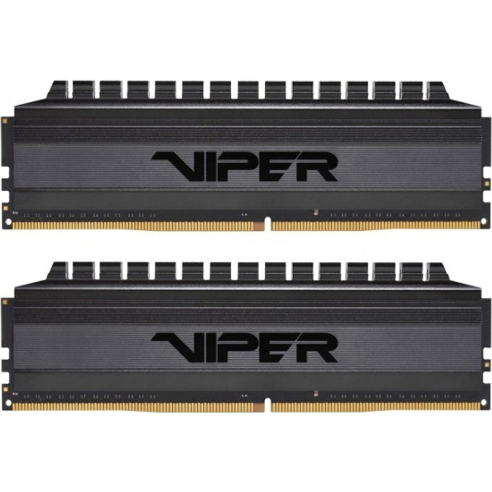 Оперативная память 16Gb DDR4 3200MHz Patriot Viper 4 Blackout (PVB416G320C6K) (2x8Gb KIT)