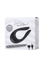 Многофункциональный стимулятор для пар Satisfyer Partner Multifun 2 черный 13,5 см