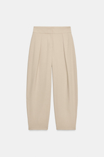 БРЮКИ CARROT FIT С ЗАЩИПАМИ — ZARA