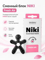 Mr&Mrs Fragrance Сменный блок НИКИ свежий воздух |NIKI fresh air универсальный (для НИКИ всех серий)