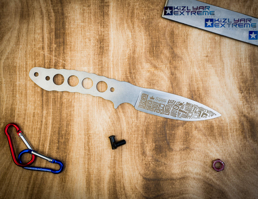 Клинок Aztec D2 StoneWash