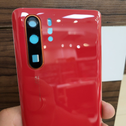 Крышка для Huawei P30 Pro - задняя стеклянная панель "Хорошее качество" (красного цвета)