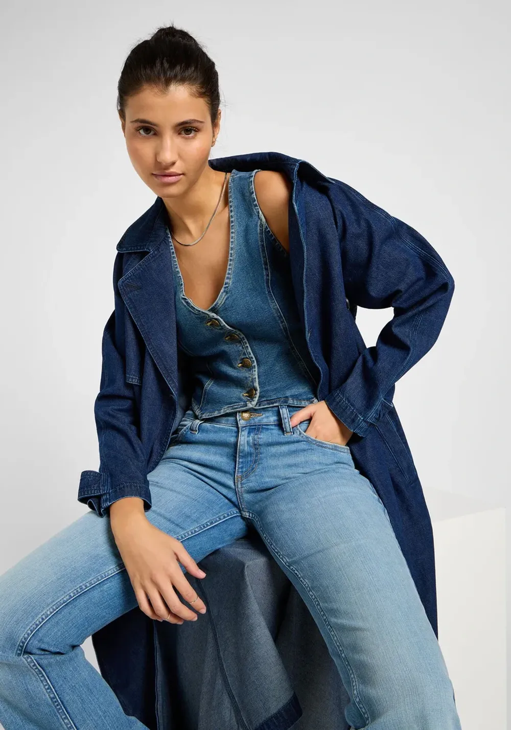 Куртка DENIM TRENCH 112355224