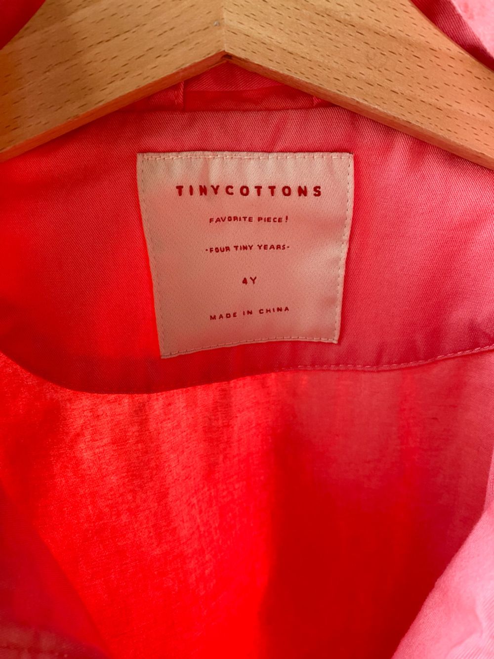 Хлопковая ветровка Tinycottons, 104
