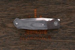 Нож складной QSP QS137-A Gannet, клинок 85мм, сталь 154CM, рукоять микарта
