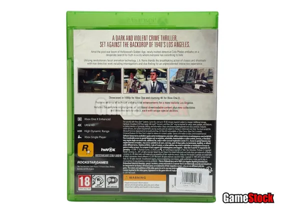 Xbox One/Series X L.A. Noire (Б/У, Русские субтитры)
