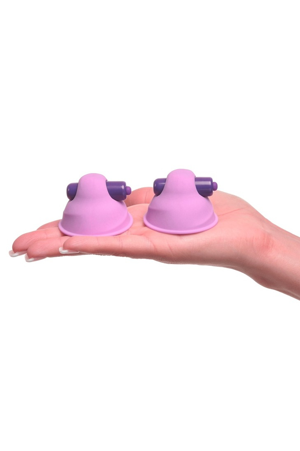 Vibrating Nipple Suck-Hers серии Fantasy For Her - Виброприсоски-стимуляторы на соски