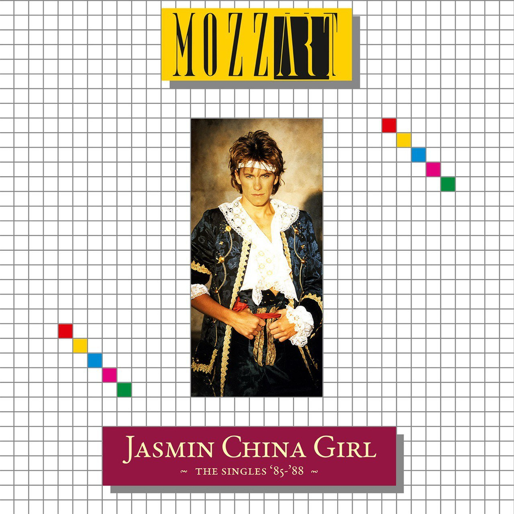 LP: Mozzart (Fancy) — «Jasmin China Girl: The Singles '85-'88» (2025) [Limited Yellow Vinyl]