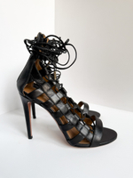 Кожаные босоножки Aquazzura, 40