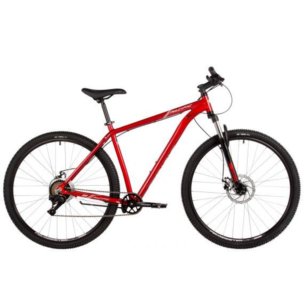 Велосипед FOXX 29" PACIFIC красный, алюминий, размер 20